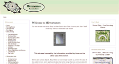 Desktop Screenshot of mirrorwaters.com